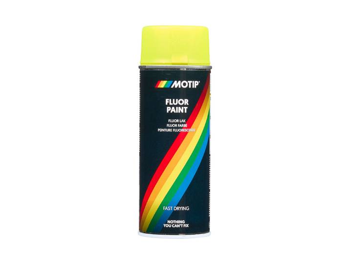 Motip Autospray Fluor-Spray Gelb 400ml
