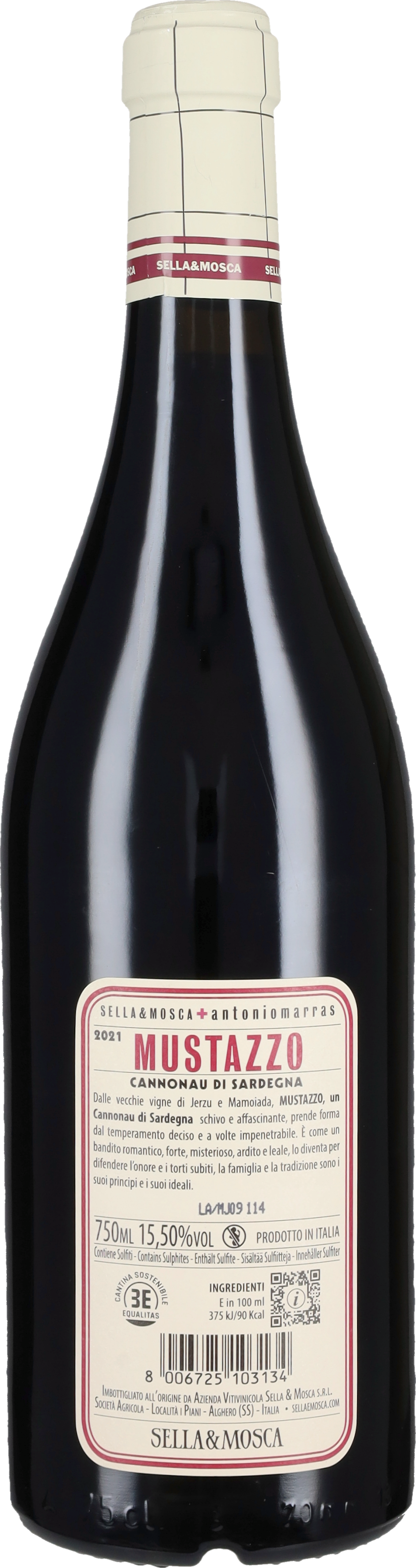 Cannonau 'Mustazzo' Sella & Mosca 2022