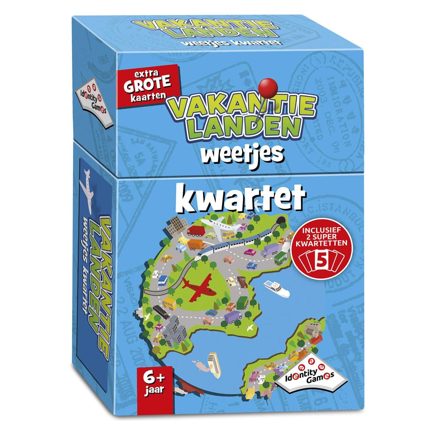 Identity games Landen Weetjes Kwartet (19639170)