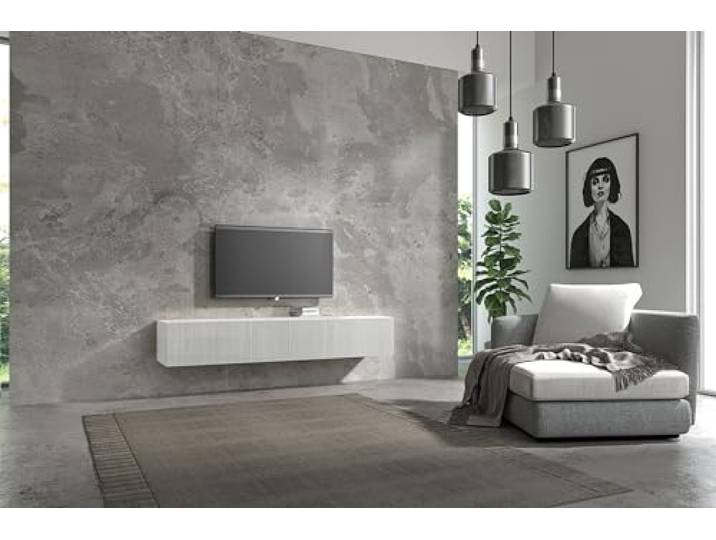 Wuun® TV-Lowboard Somero I 100cm bis 360cm I TV-Schrank & Hängeschrank für Wohnzimmer I Verschiedene Varianten