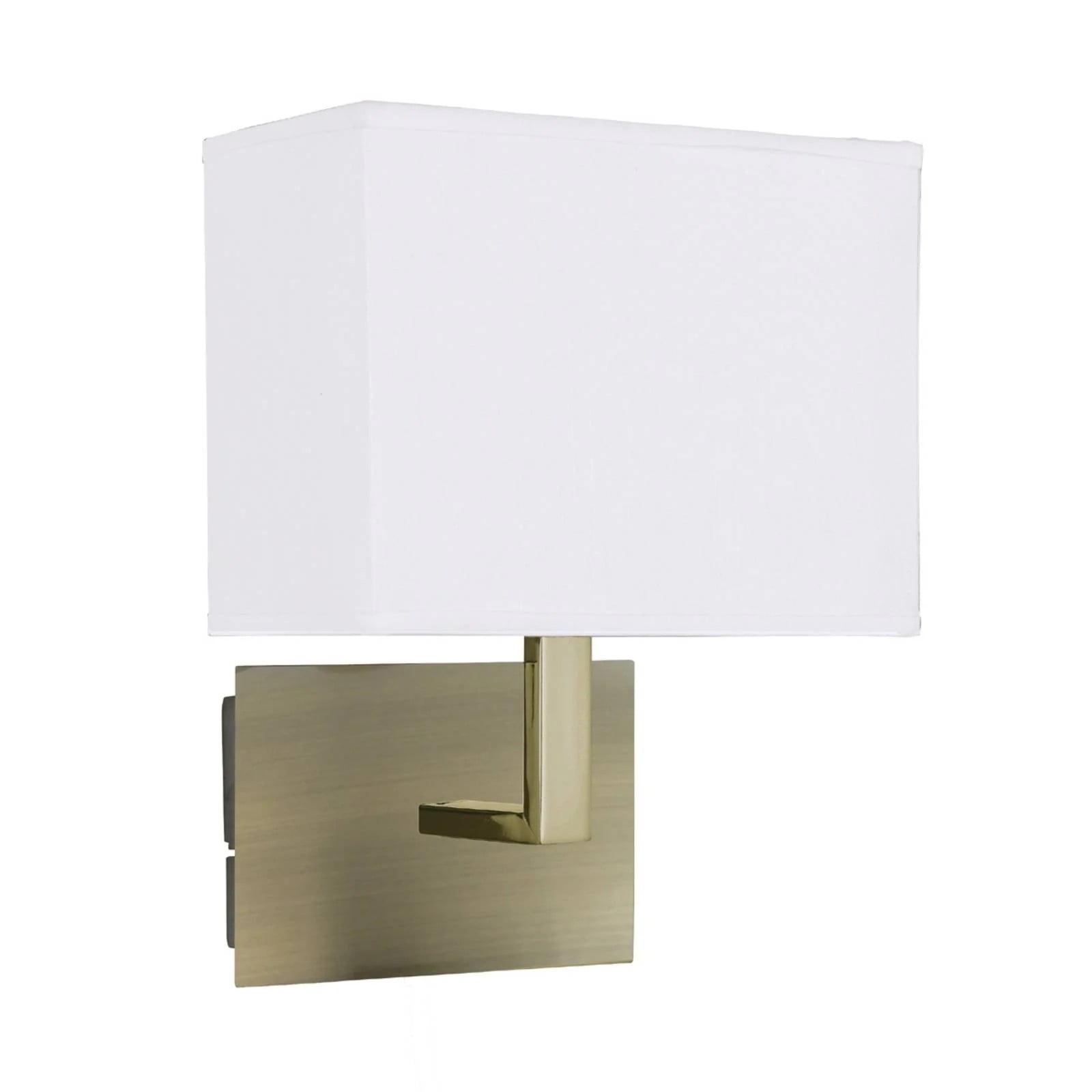 Searchlight Wandlamp, Modern, Brons/Goud/Messing, Dimbaar