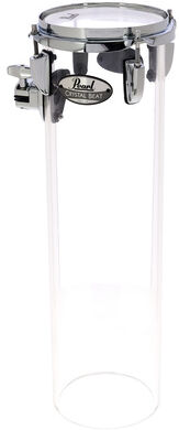 "Pearl 06""x21"" Rocket Tom Crystal Cl. Crystal Clear"