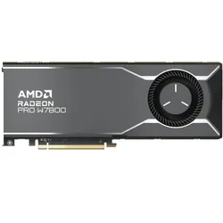 AMD Radeon Pro W7800 (32 GB, GDDR6), Grafikkarte, Schwarz