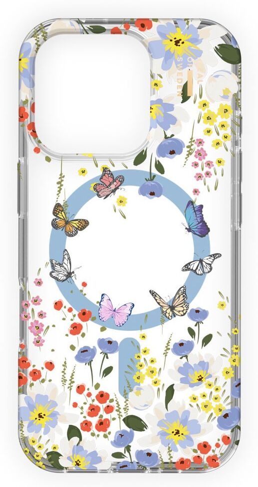 iPhone 16 Pro iDeal Of Sweden Clear Case - MagSafe Kompatibel - Artistic Garden
