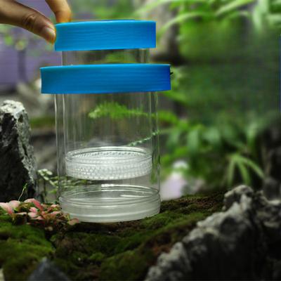Aquarium Hatcher, Peacock Fish Breeding Box, Hanging Isolation Box For Small Fish blue