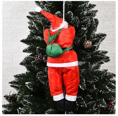 Youfap Market Christmas Decorations Hanging Santa Claus Doll With Rope Ladder Home Decor Christmas Decorations Hanging Santa Claus Doll With Rope Ladder Home Decor