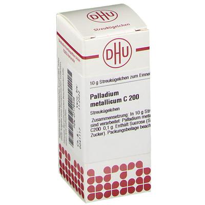 Palladium Metallicum C 200 Globuli 10 g