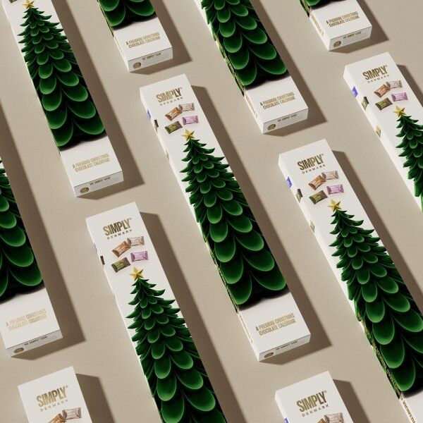 Simply Chokolade Julekalender, 300 G