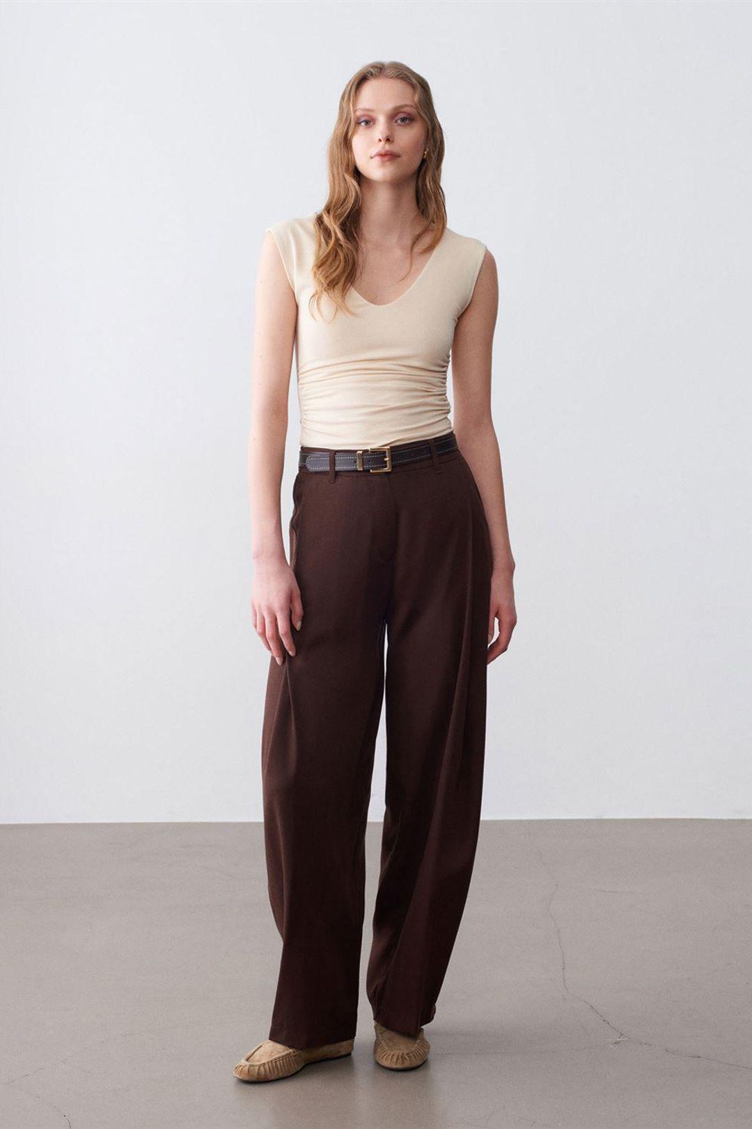 Faltenrockweite Hose