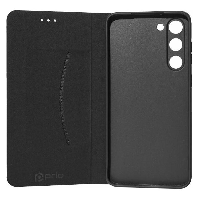prio Book Case Fashion für Samsung S23+ schwarz-rot (Samsung Galaxy S23+) (PBC-1141)