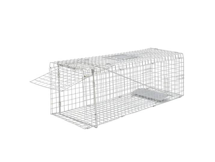vidaXL Verzinkte Lebendfalle 80 cm