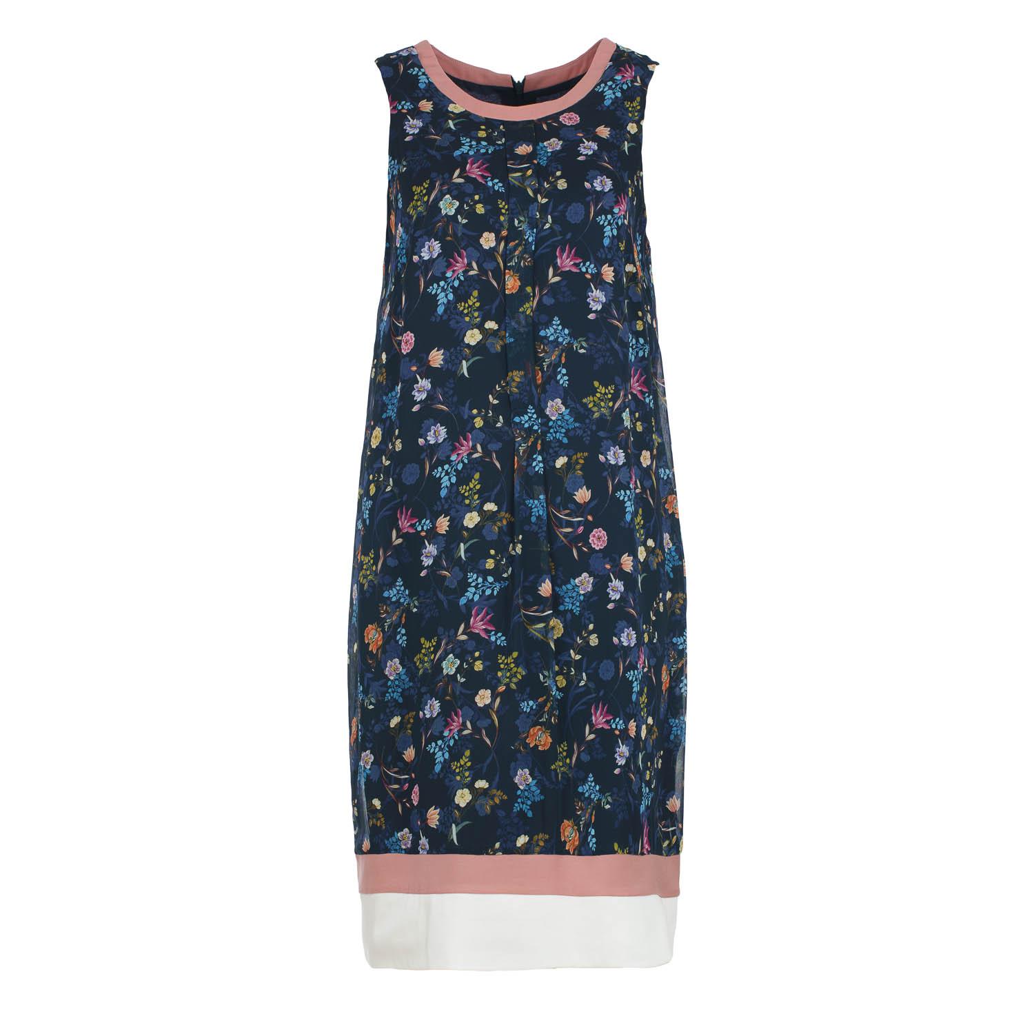 Midnight Garden viscose jurk