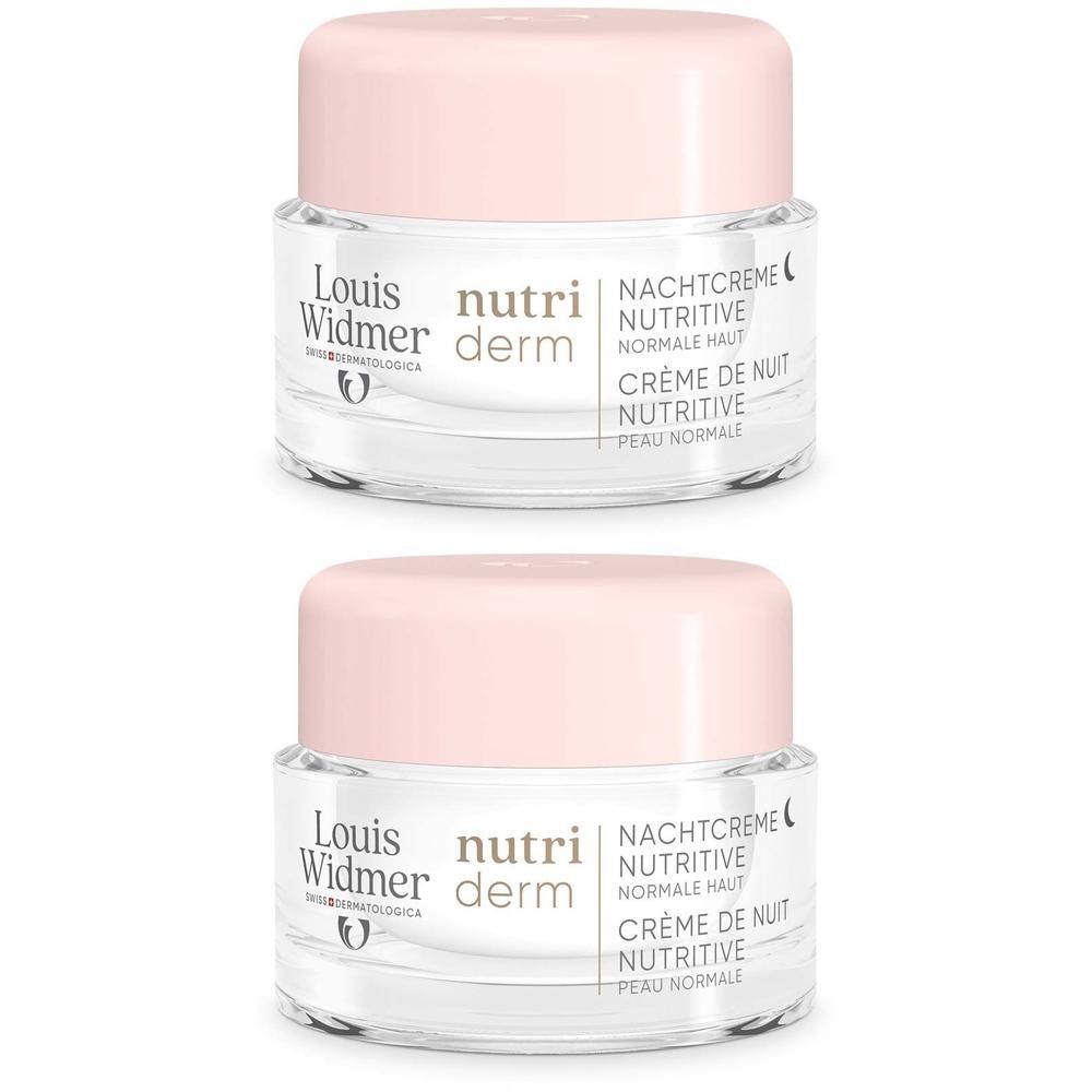 Widmer nutriderm Nachtcreme Nutritive o.P. 2x 2x50 ml