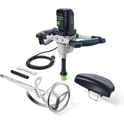 Festool, Rührwerk + Mörtelrührer, MX 1600/2 RE EF HS3R Mengmachine - 1500W - 160mm (Farbrührer + Mörtelrührer)