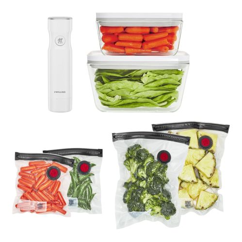 ZWILLING Fresh&Save Vakuum- Starter-Set 7-tlg. Glas