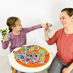 Zahlenspiel 1–10 mit Mormels