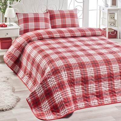 Sussexhome Full/Queen Size Bedspread/Coverlet Set - 3 Piece Quilt Set with Pillowcases