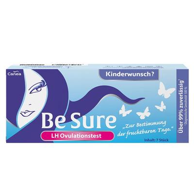BE Sure Ovulationstest bei Kinderwunsch 7 St Test
