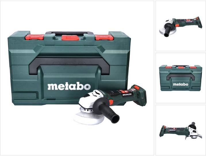 Metabo W 18 LT BL 11-125 Accu haakse slijper