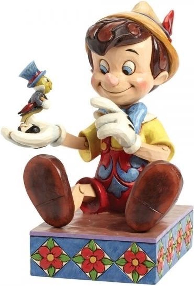 Disney Traditions by Jim Shore Pinocchio decoratief beeldje voor volwassenen
