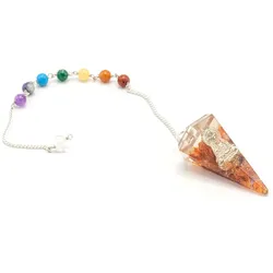 Orgonite Power Chakra Pendulum - Buddha