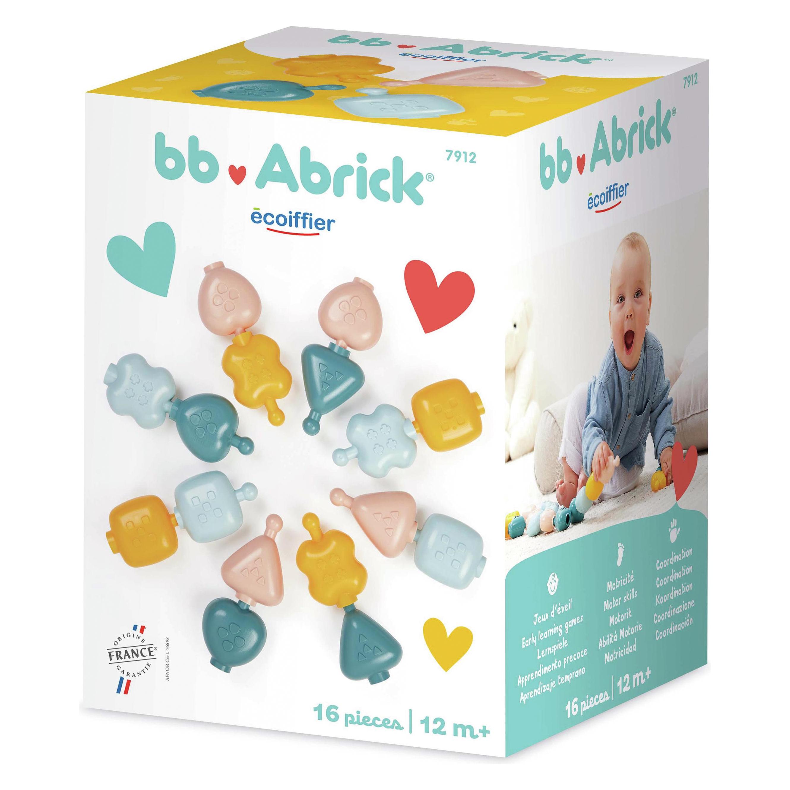 Abrick Motorikperlen Bauspielset, 16-teilig. (7912)