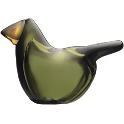 Iittala, Deko Figuren + Skulpturen, Birds by Toikka Fliegenschnäpper Moos/Kupfer