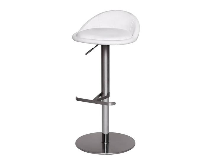 Tabouret de bar Elgard 43 x 90 x 43cm Blanc