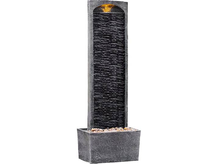 Teamson Home Hoog Tuin Waterornament Met Lichten - Waterfontein - Waterval Ontwerp - 470 l/h