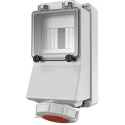 Mennekes 7129 Wanddose, 16A4p6h400V, IP67