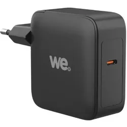 WE Bundle Chargeur GaN USB-C 100W + c ble USB-C/USB-C - 2m - Noir (100 W), USB Ladegerät, Schwarz