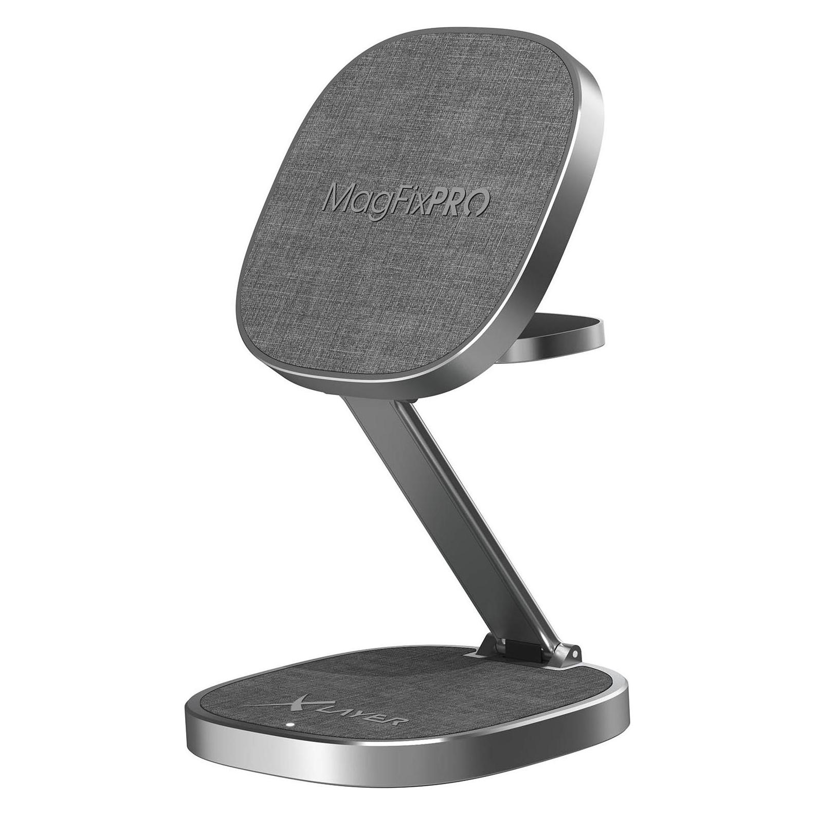 Xlayer MagFix Pro 3 in 1 Induktive Ladestation grau, 15 Watt (15 W) (220164)