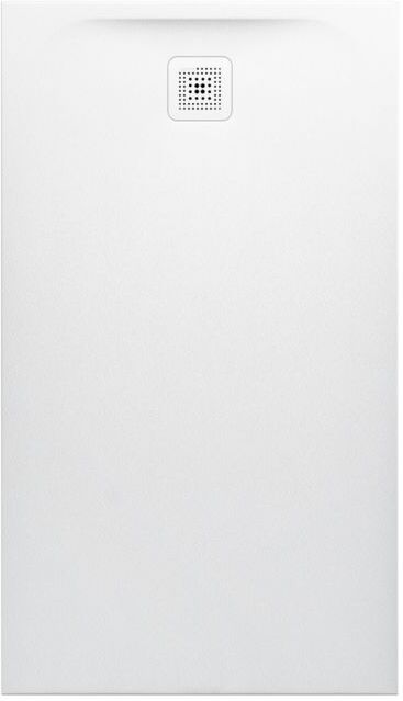 LAUFEN Pro Duschwanne H2129560770001 Marbond Ablauf kurze Seite hellgrau
