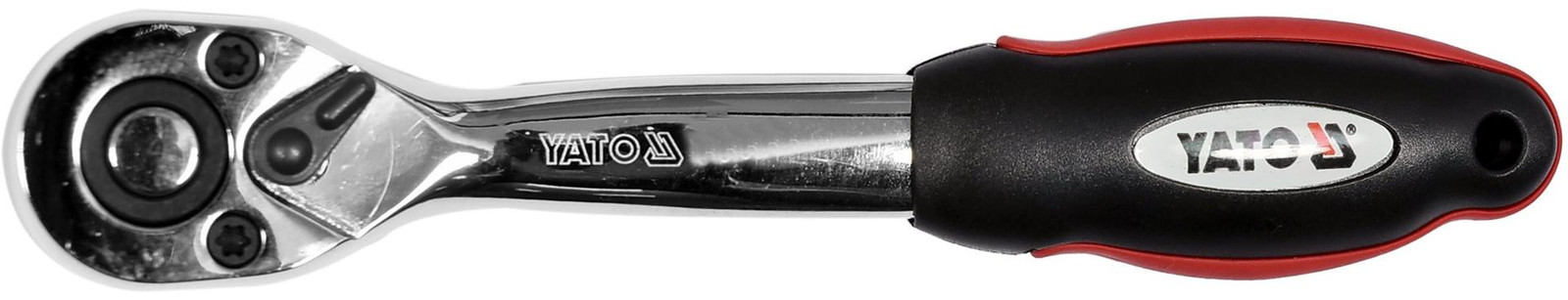 YATO Gebogen ratel 1/4 inch met 72 tanden