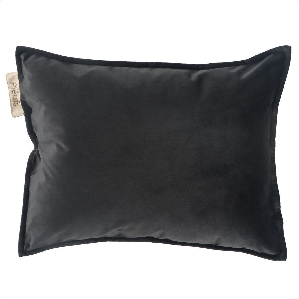 Pleafs Sierkussen Plush Onyx inclusief binnenkussen 45 x 60 cm