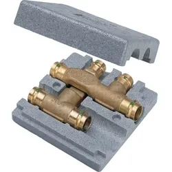 Kreuzungs-T-Stück PROFIPRESS 15x15x15 Mod.2249.3, aus Rotguss, 493325,für Wasser