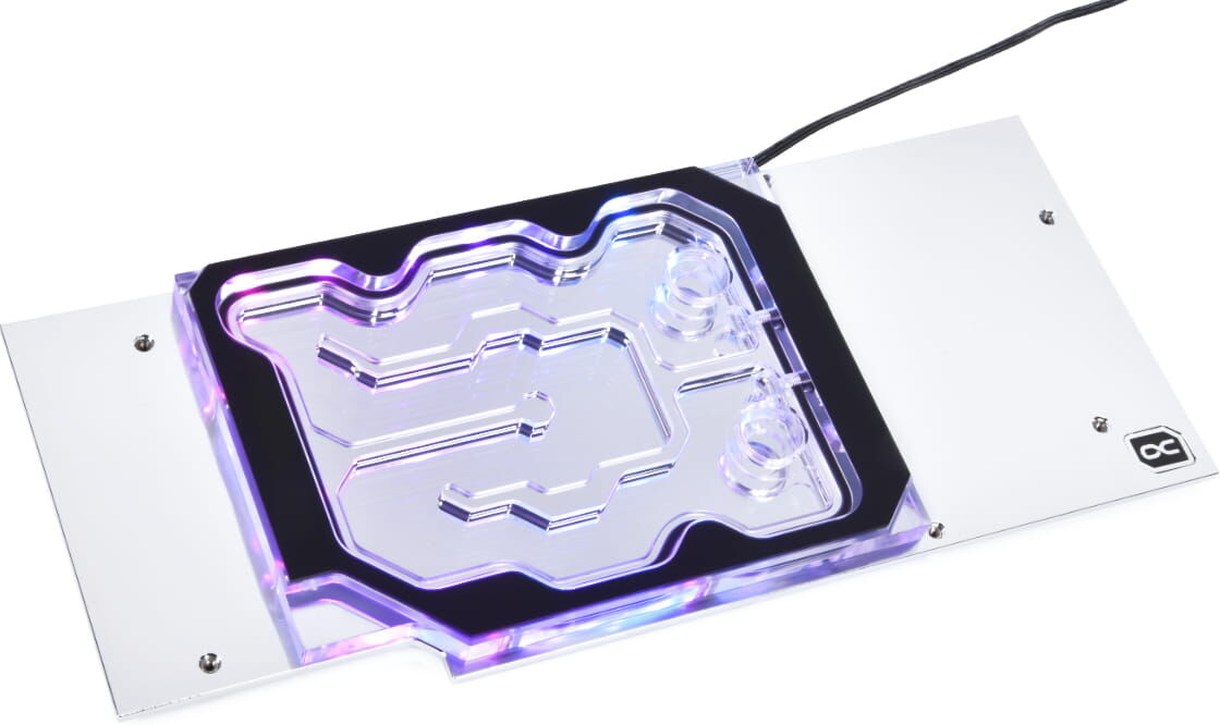 Alphacool Eisblock Aurora GPX-N Acryl Active Backplate 3080/3090...