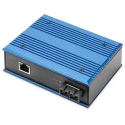 Digitus Industrieller Gigabit Medienkonverter RJ45, SC 20 km