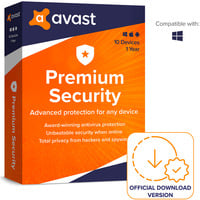 Premium Security, Sicherheit-Software Deutsch, 10 Lizenzen, 1 Jahr ESD