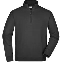 Zip-Sweatshirt "JN352" - M - schwarz