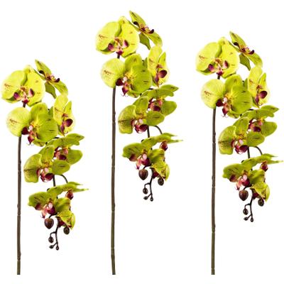 Kunstpflanze CREATIV GREEN, grün, H:98cm, Kunststoff, Polyester, Kunstpflanzen, Kunstpflanze, 3er Set