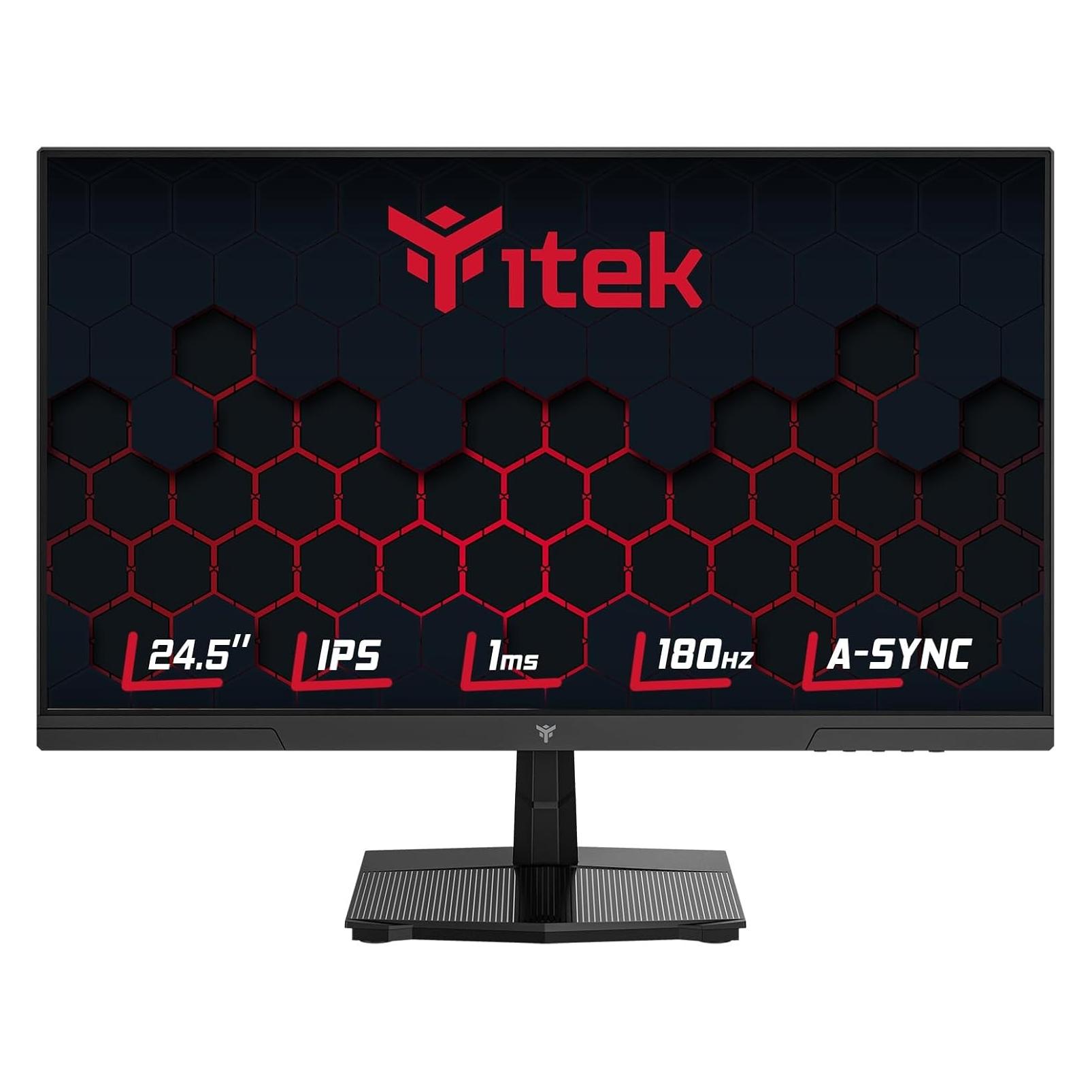 Itek Ecran 25" GGF Full HD (Noir) 180Hz (1920 x 1080 Pixel, 24.50") (ITMF24I181FHD2)