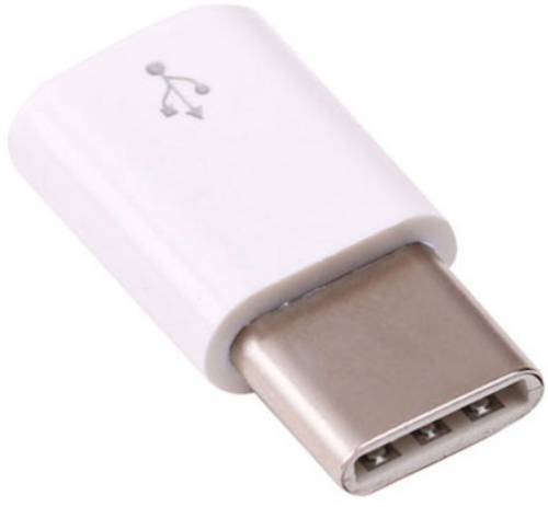 Raspberry Pi 789RP-19040802 USB-Adapter [1x USB-C Stecker - 1x Micro-USB-Buchse] Weiß