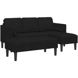 vidaXL, Sofa + Bettsofa, Besonon (L-förmiges Sofa + Bank)