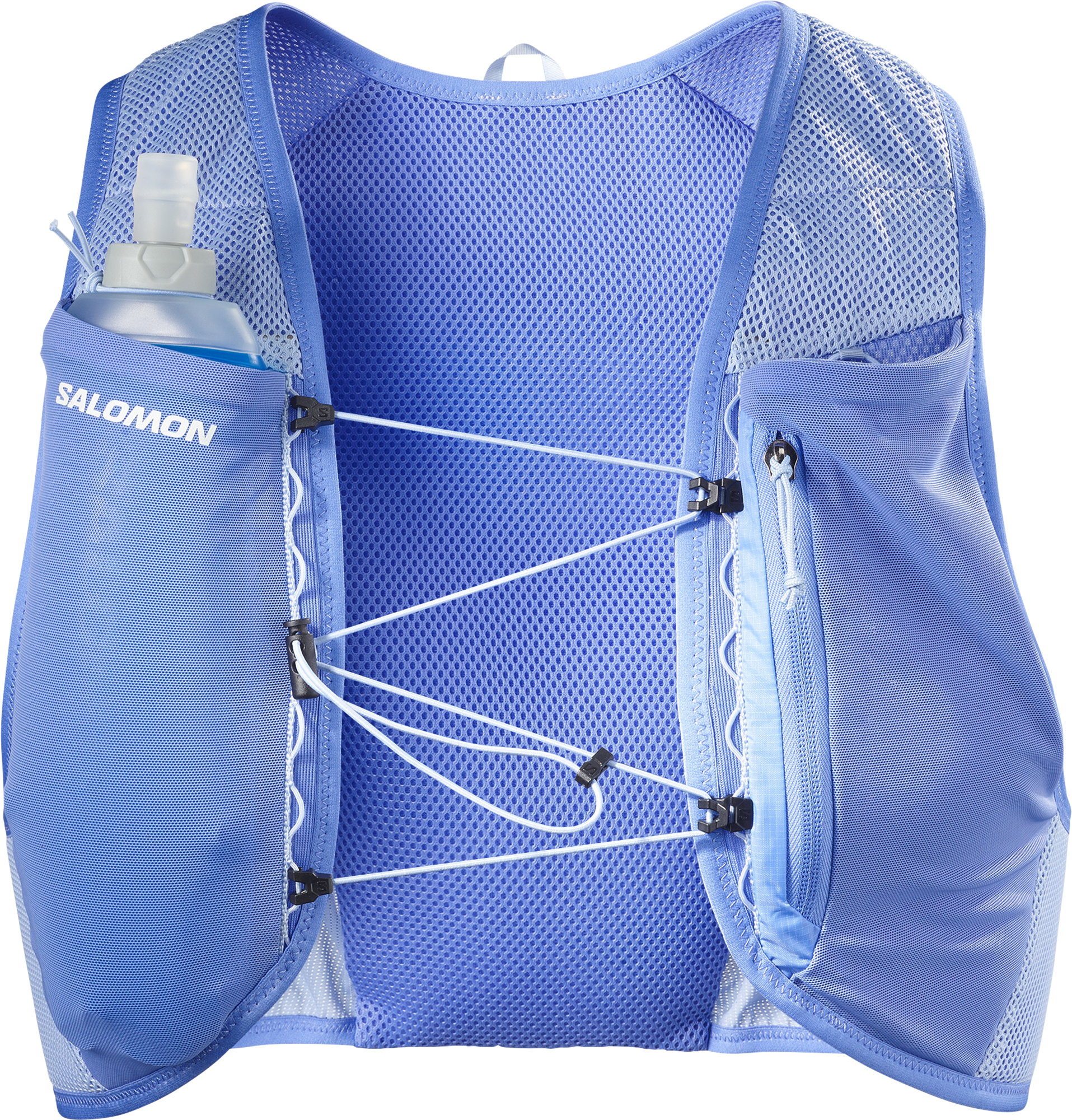 Trinkrucksack SALOMON Gr. S, blau, Rucksäcke, S, Polyester, unifarben, Trinkrucksack, Laufweste für sportliche Aktivitäten, sportlicher Stil, aus Polyester