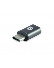 Conceptronic Adapter USB-C -> USB Micro 3.0 3 Stück grau Digital/Daten (DONN05G)