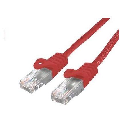 C-Tech Cable patchcord Cat6, UTP, red, 1m (UTP, CAT6, 1 m) (8954125015123)