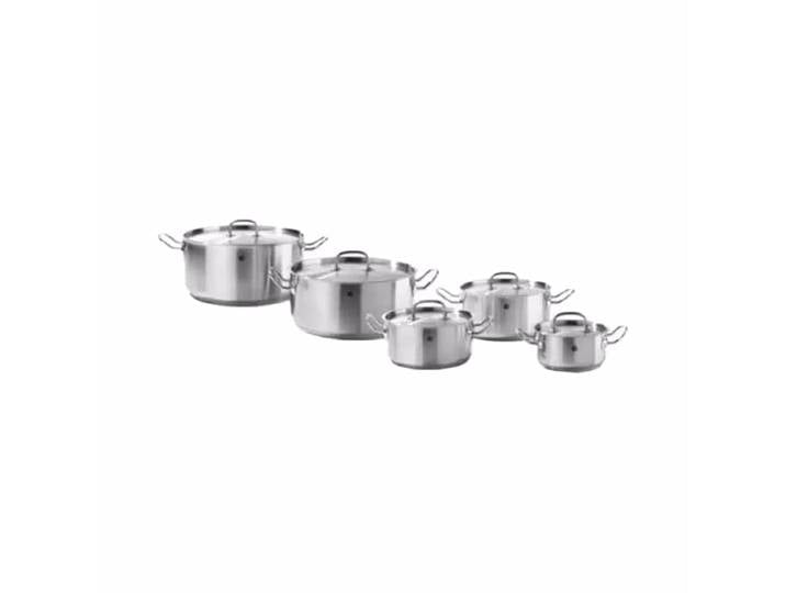 Hendi Bratentopf mit Deckel – Gastro Pfanne/Gastro Topf – edelstahl