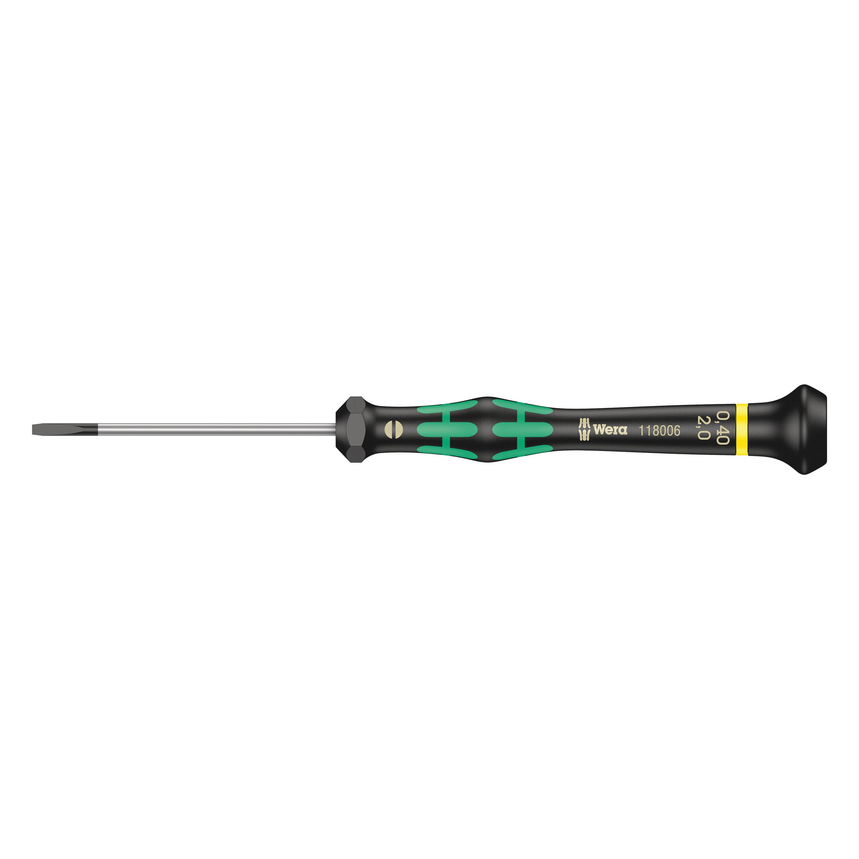 Wera 2035 0,40 x 2,0 x 60 mm (Schlitzschrauben) (5118006001)
