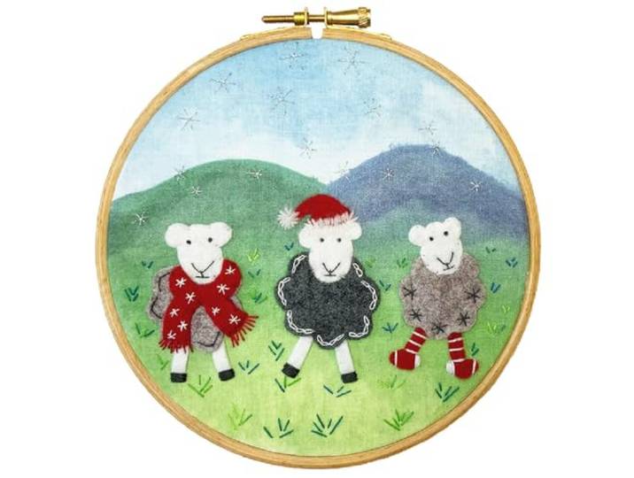 Bothy Threads Vilt Borduurpakket - Wollige Truien
